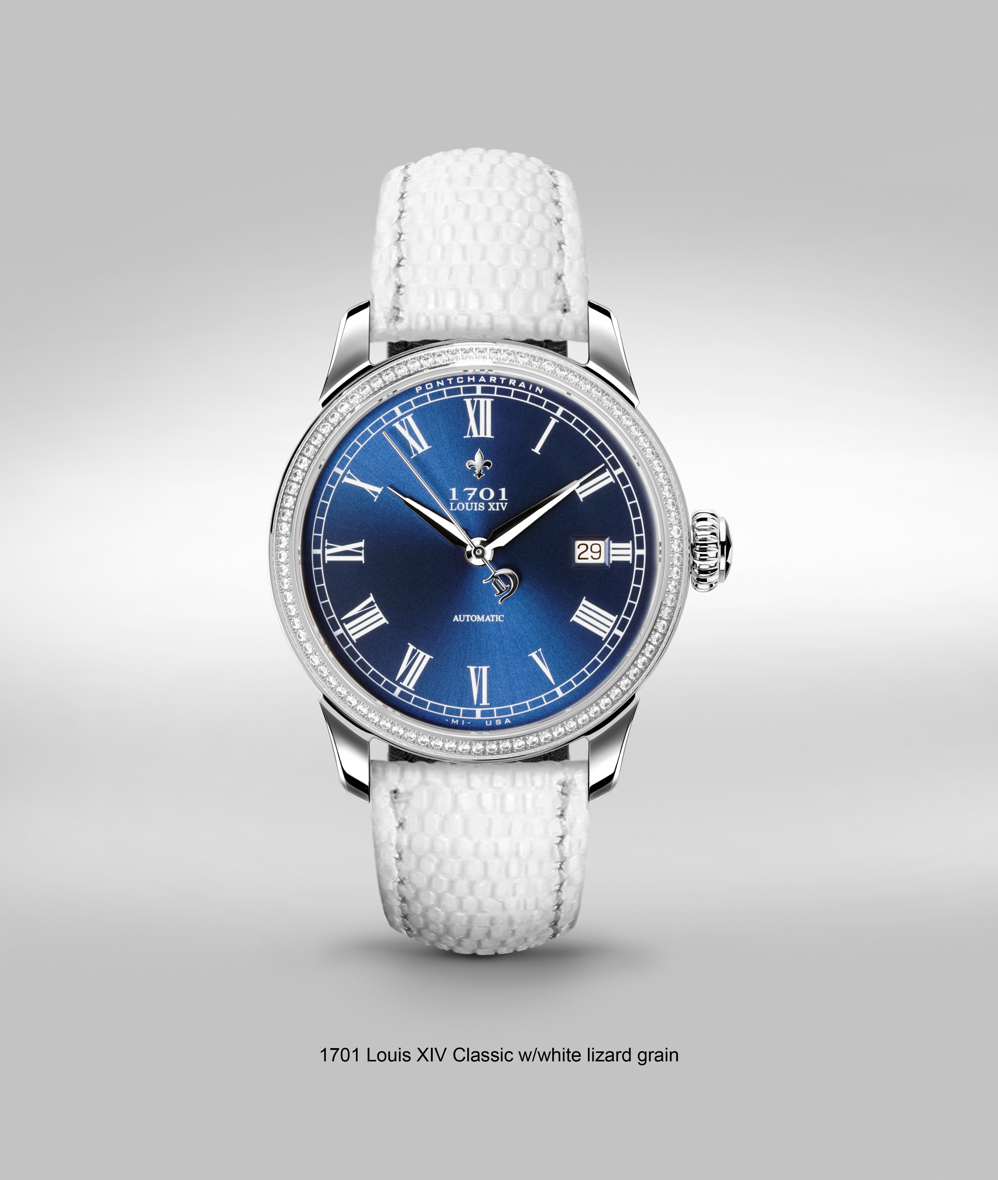 39mm Women's 1701 Pontchartrain Louis XIV Exhibition – DWC, LLC.