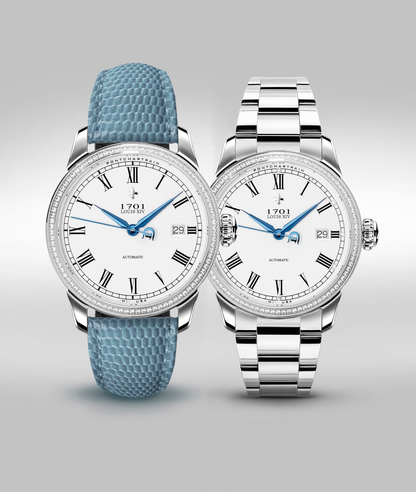 39mm Women's 1701 Pontchartrain Louis XIV Exhibition