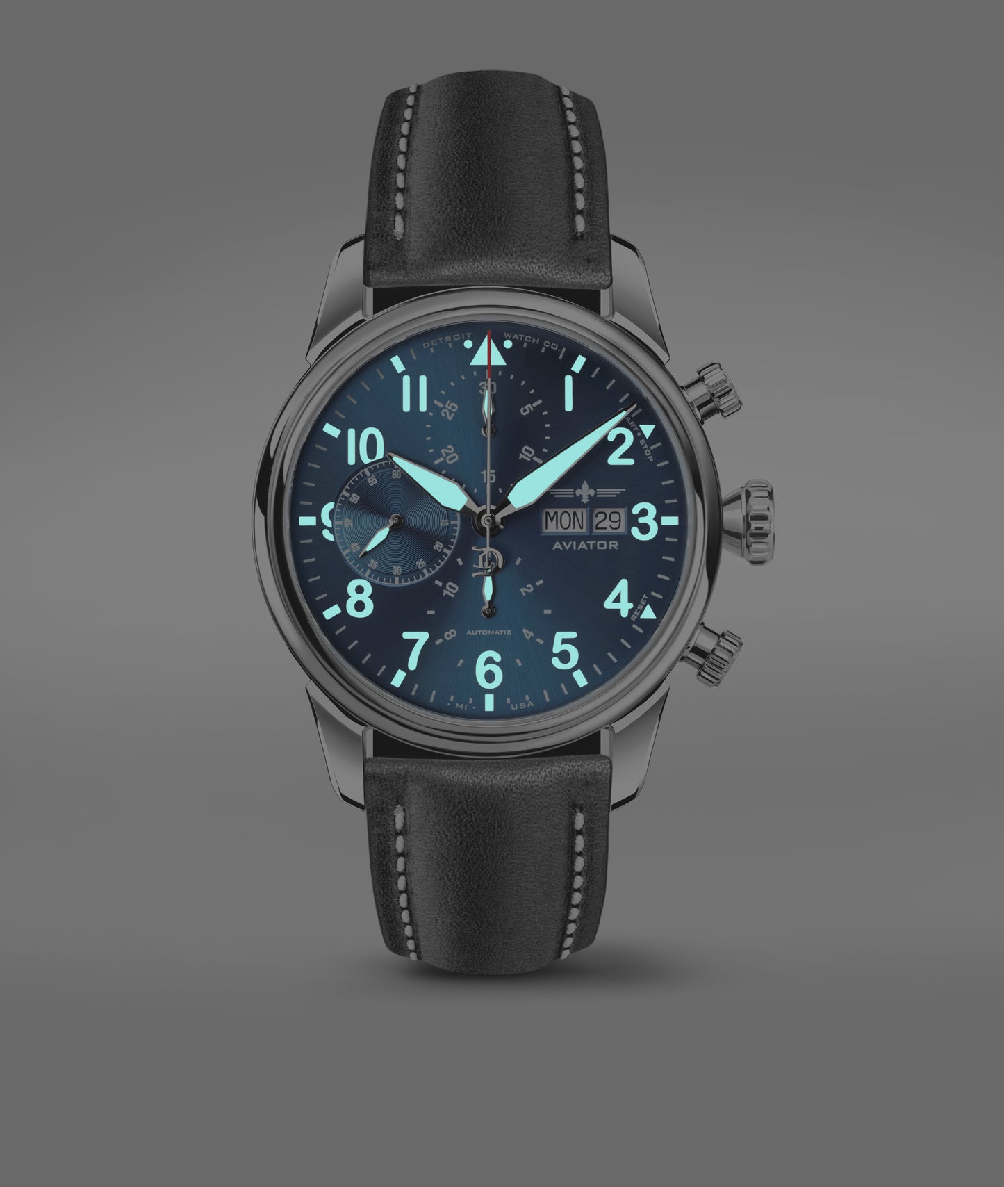 42mm Aviator Chrono Exhibition