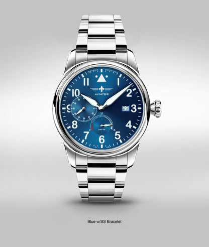 42mm Aviator Power Reserve Exhibition