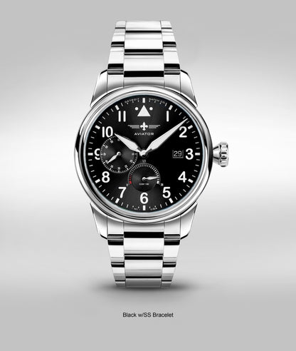 42mm Aviator Power Reserve Exhibition