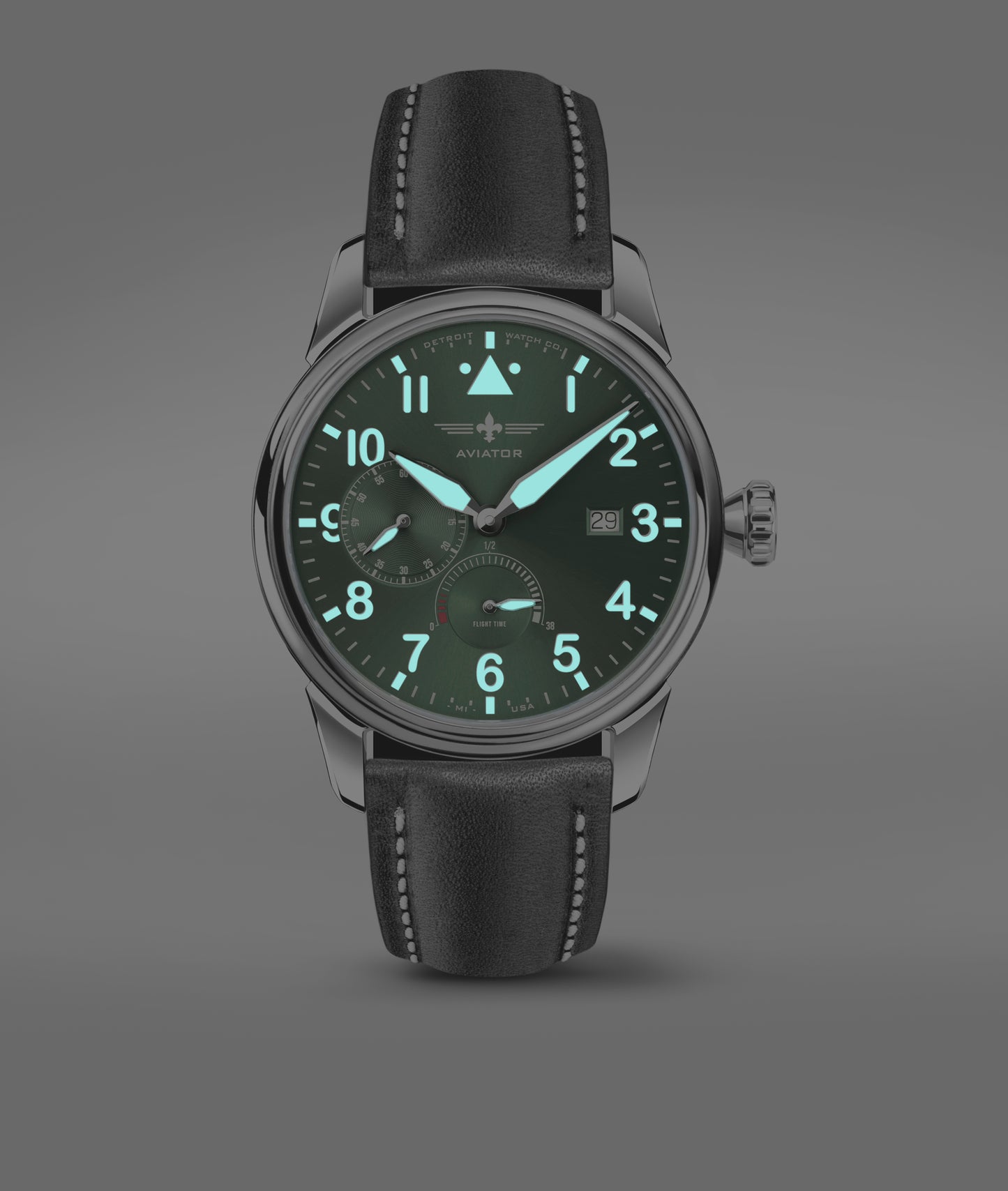 42mm Aviator Power Reserve Exhibition