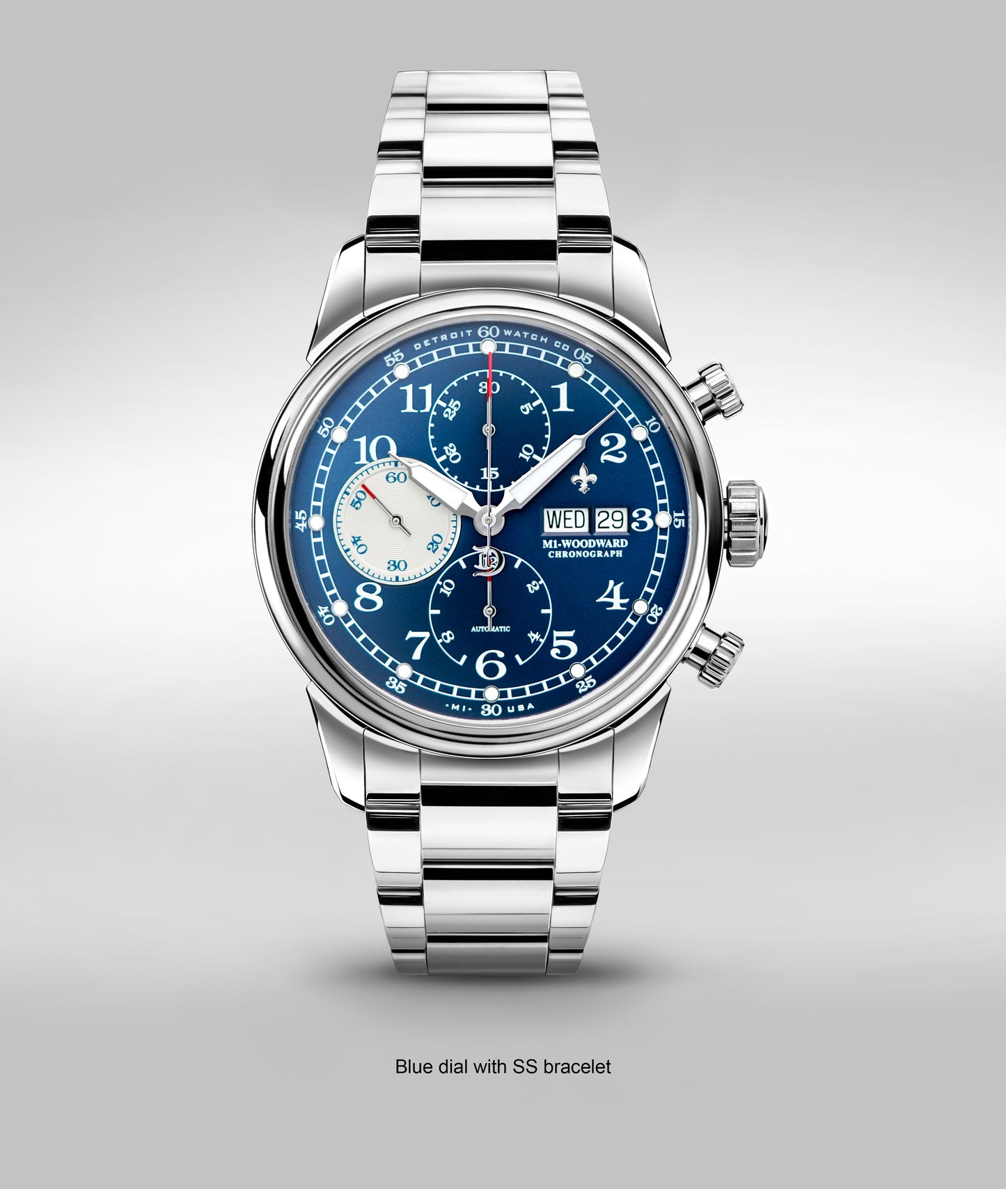 42mm M1-Woodward® Classic Chronograph Exhibition