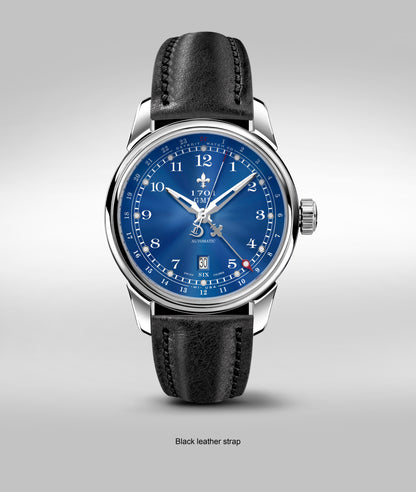 42mm 1701 Pontchartrain® GMT Dual Timezone