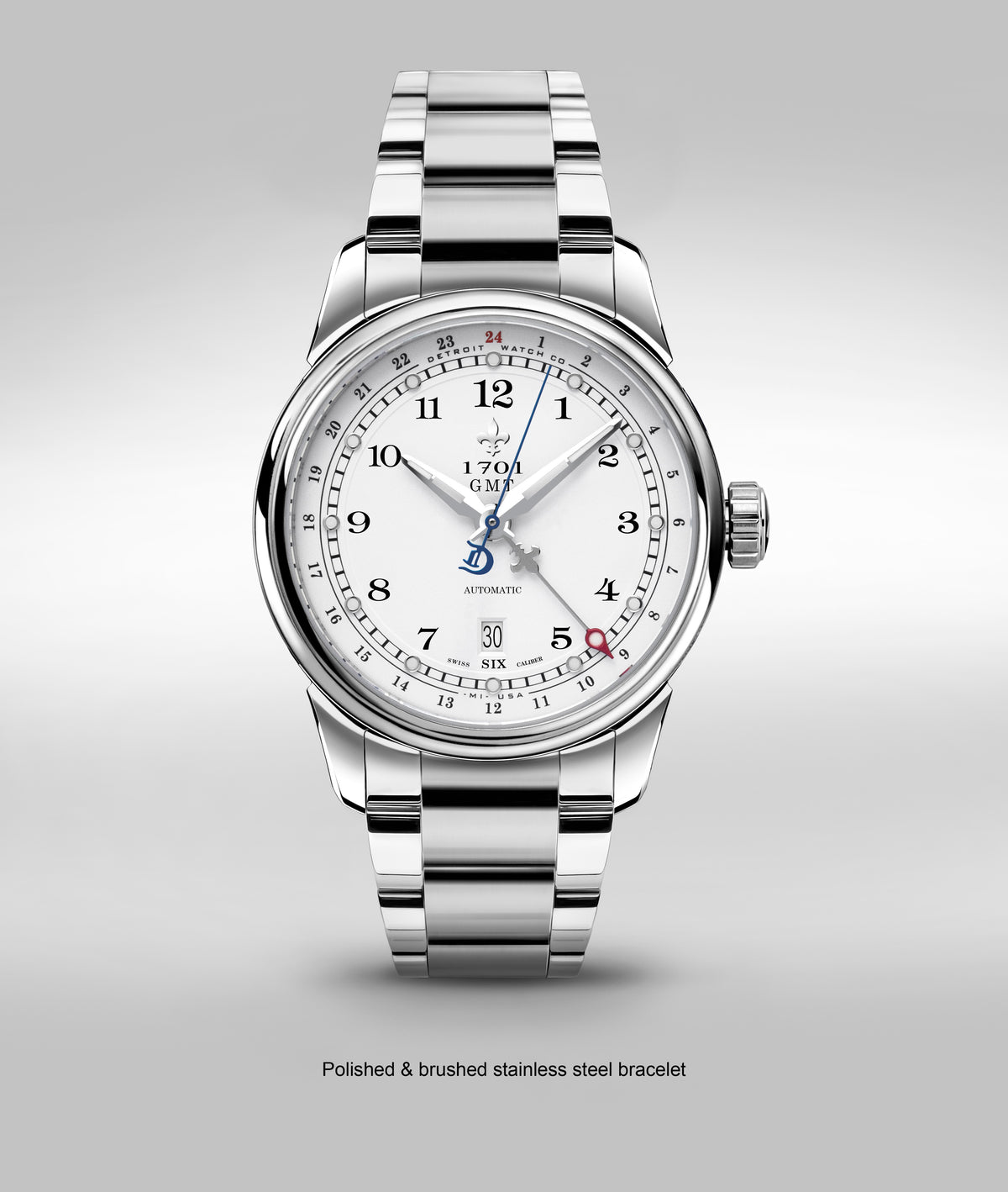 42mm 1701 Pontchartrain® GMT Dual Timezone Exhibition