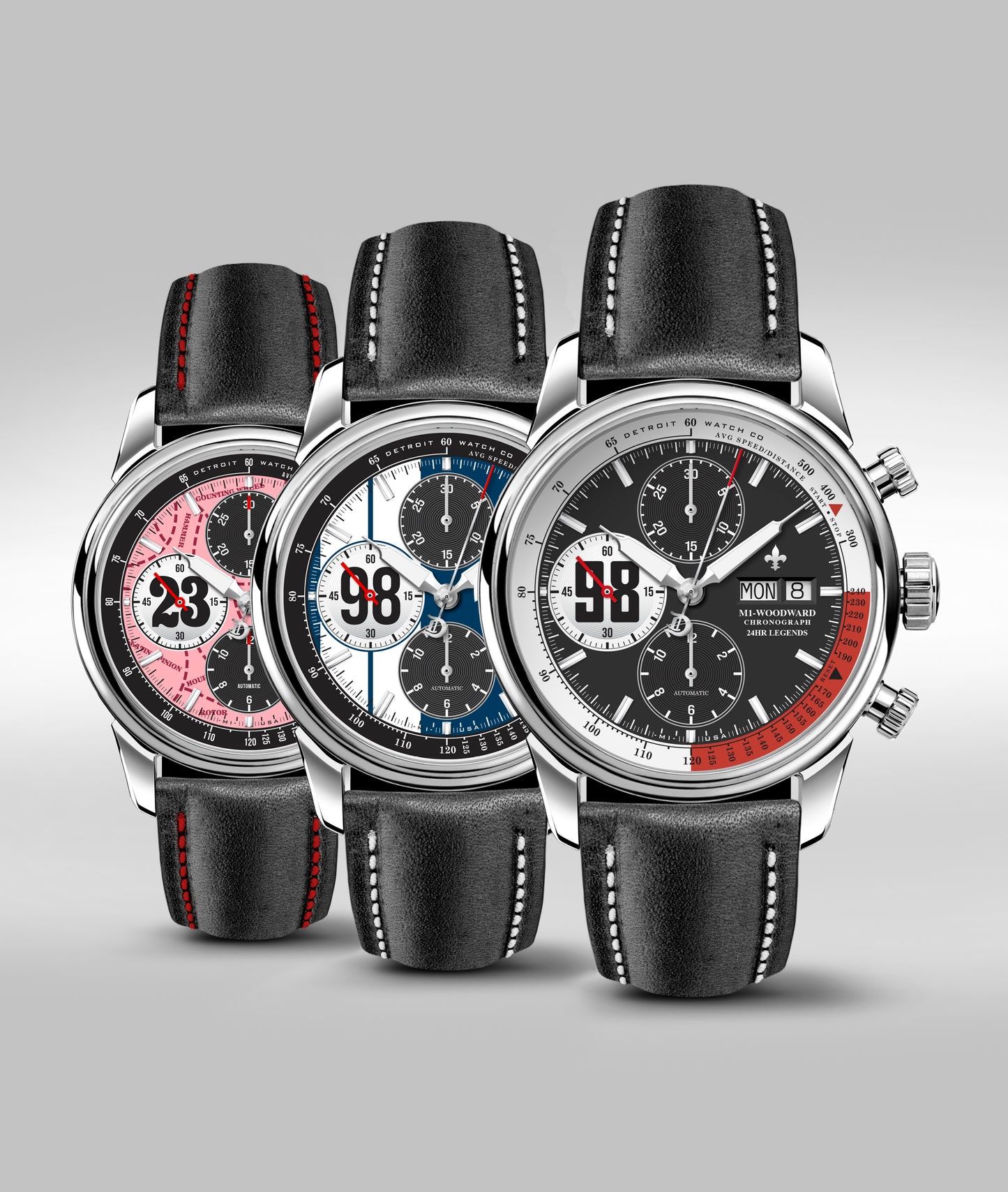 42mm  M1-24hr Legends Chrono Collection