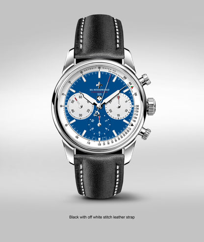 42mm  M1-Woodward 1805 Edition Blue Panda dial