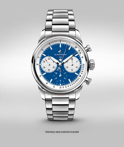 42mm  M1-Woodward 1805 Edition Blue Panda dial