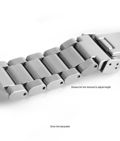 Diver link bracelet - 22mm