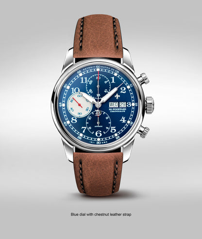 42mm M1-Woodward® Classic Chronograph Exhibition