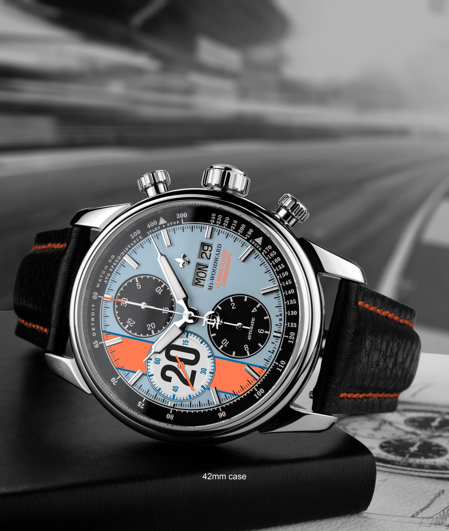 42mm  M1-24hr legends Chrono Exhibition