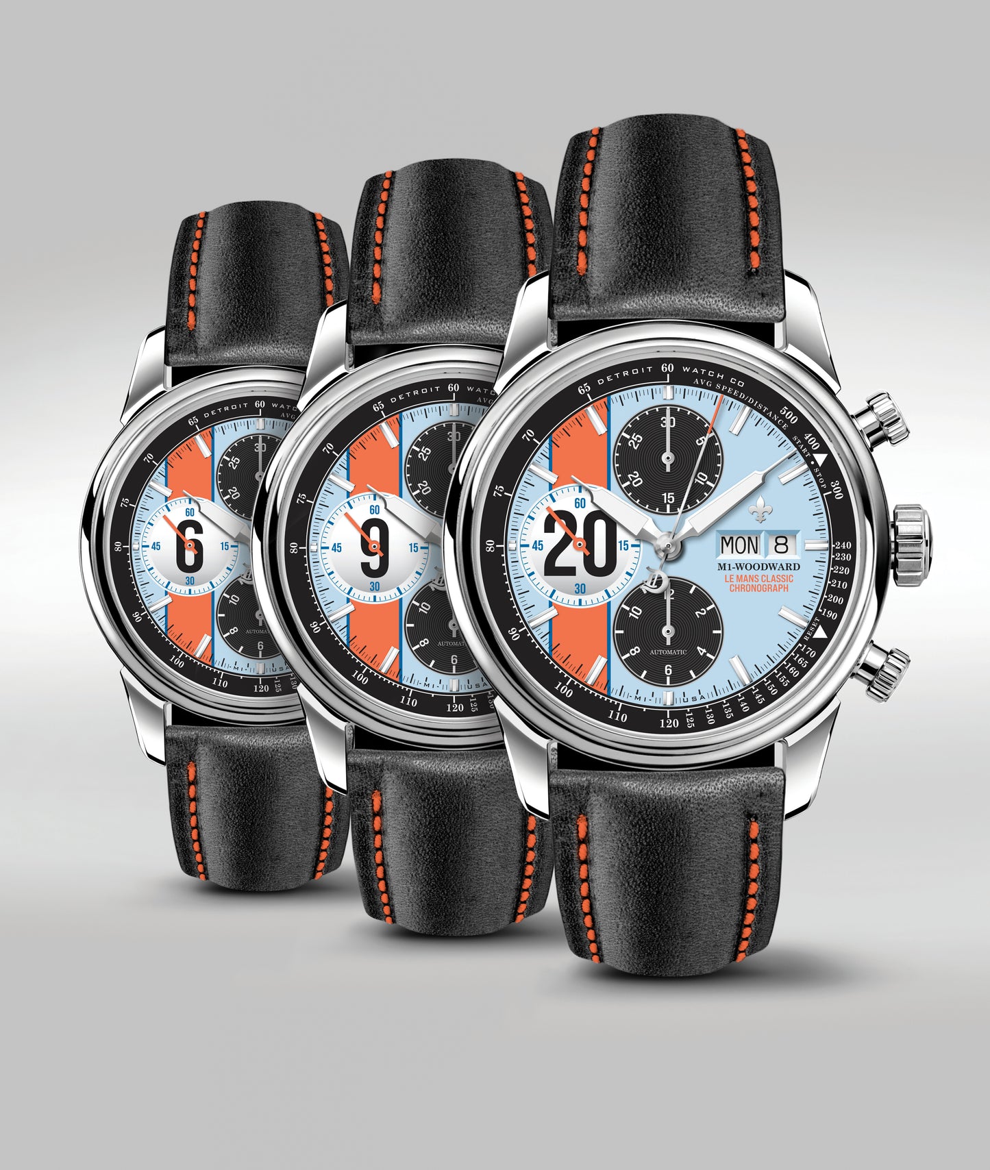 42mm  M1-24hr legends Chrono Exhibition