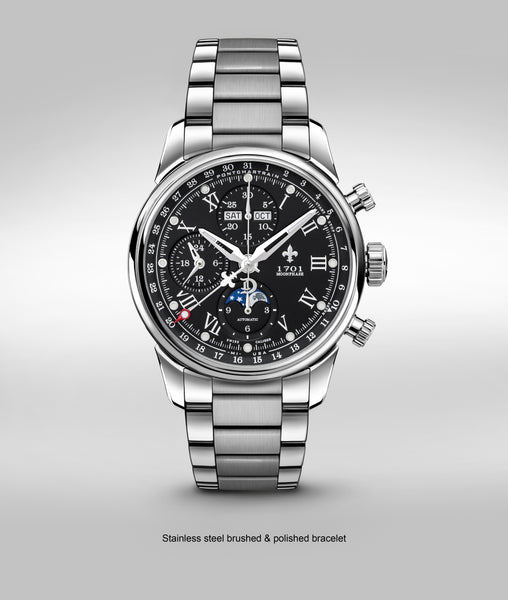 42mm 1701 Chrono Moonphase Exhibition DWC LLC