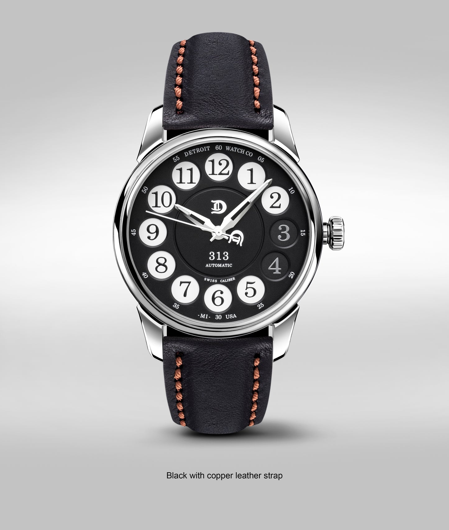 42mm City Collection 313® Exhibition back